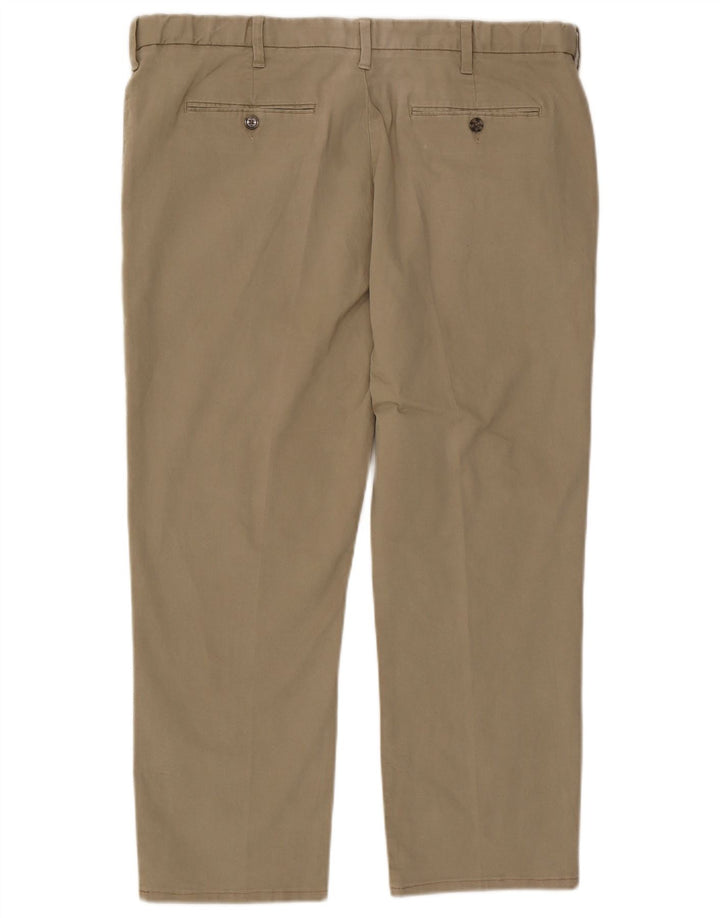 Pantaloni chino obișnuiți pentru bărbați Marks & Spencer L40 L29 bumbac bej