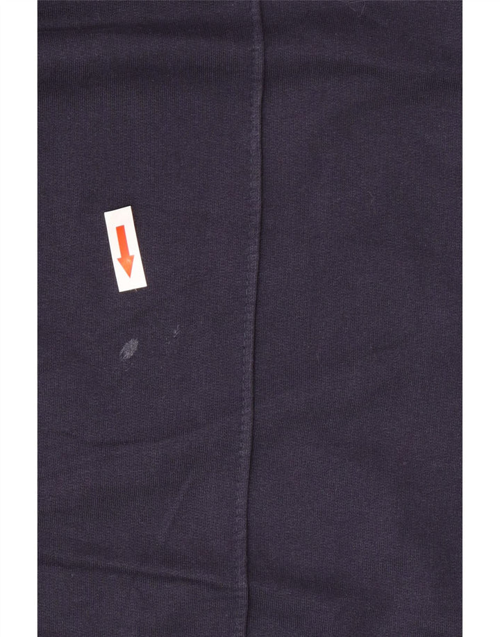Pantaloni de trening Zara pentru femei UK 12 Medium Bleumarin Colorblock