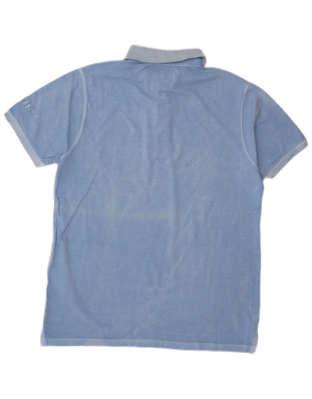 Tricou polo Levi's pentru baieti 15-16 ani, bumbac albastru