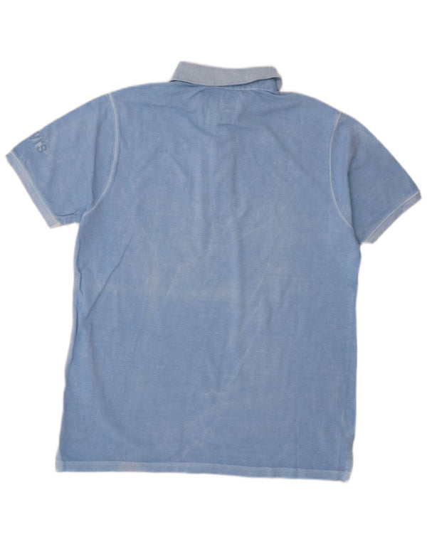 Tricou polo Levi's pentru baieti 15-16 ani, bumbac albastru