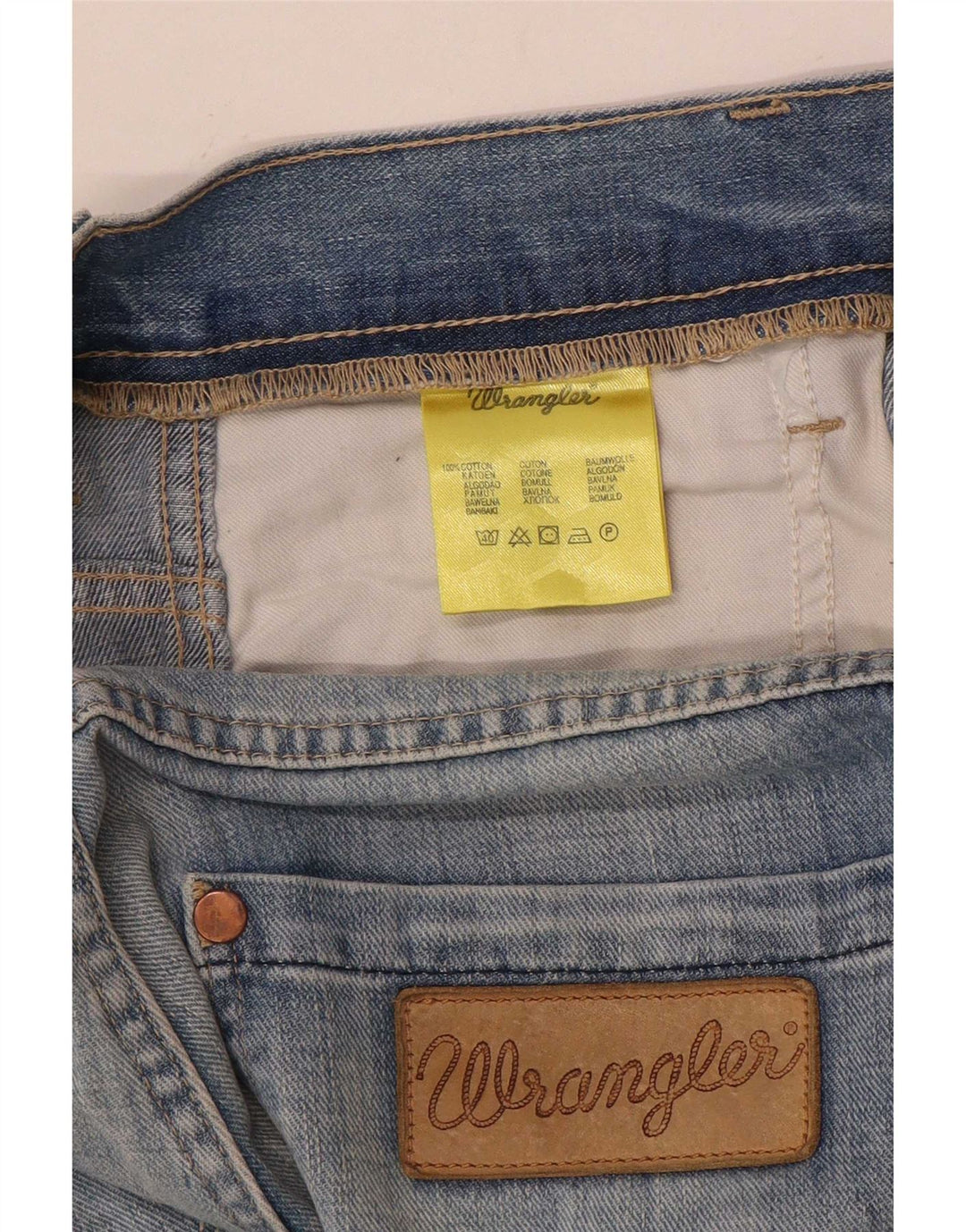 Blugi pentru bărbați Wrangler Spencer Straight W32 L34 Bumbac albastru