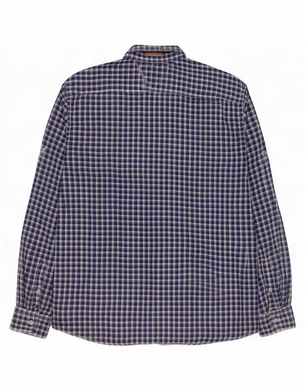 Cămașă pentru bărbați Tommy Hilfiger Vintage Fit XL Blue Gingham