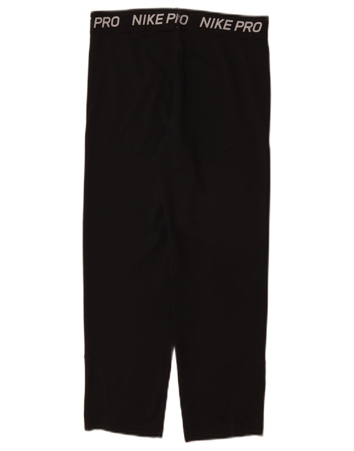 Pantaloni de trening grafic pentru fete NIKE 7-8 ani poliester negru