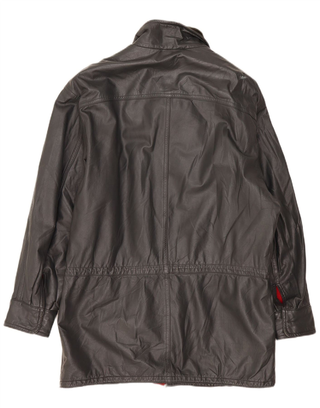 Geacă de piele vintage pentru bărbați IT 52 XL gri