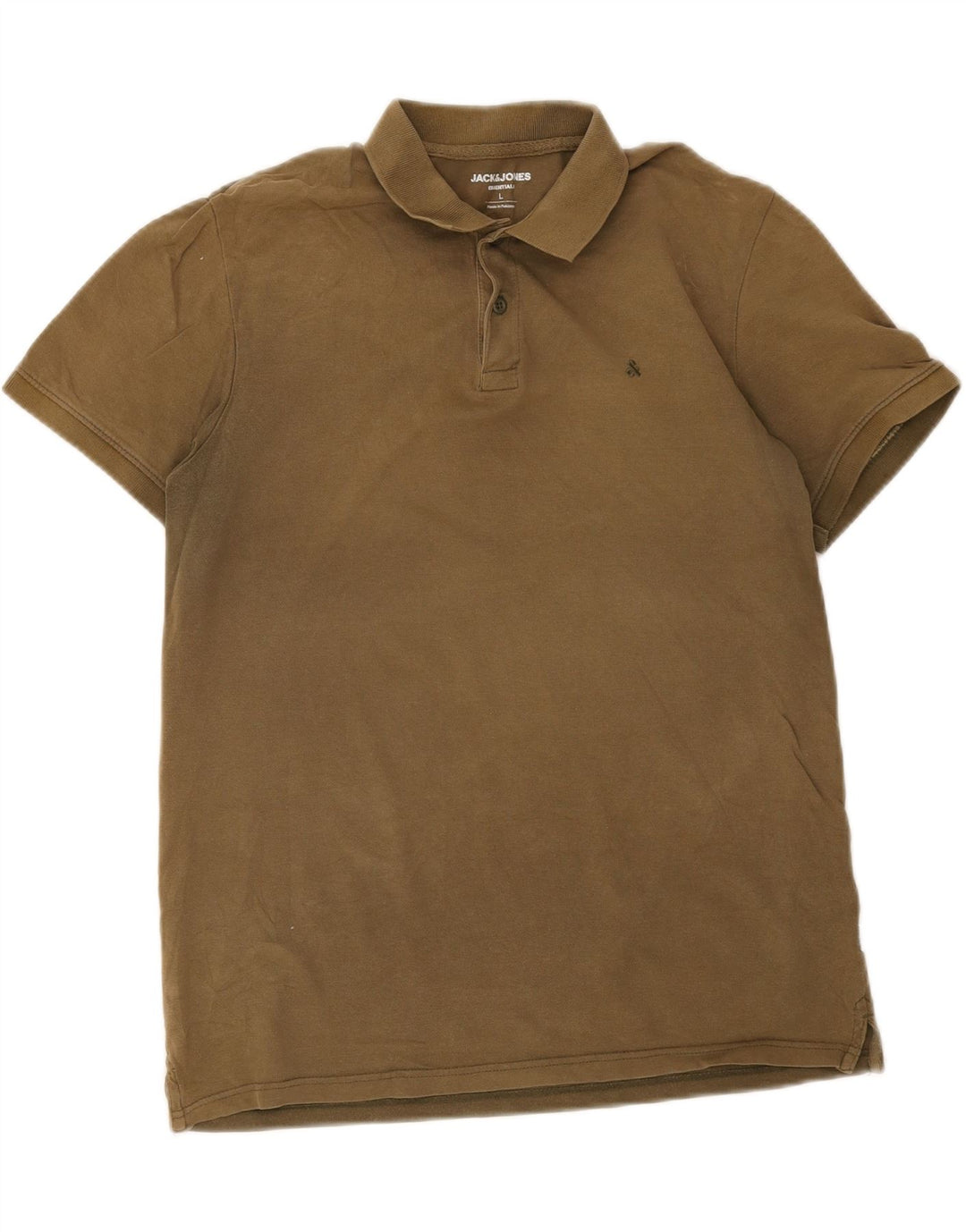 Tricou polo Jack & Jones pentru bărbați, kaki mare