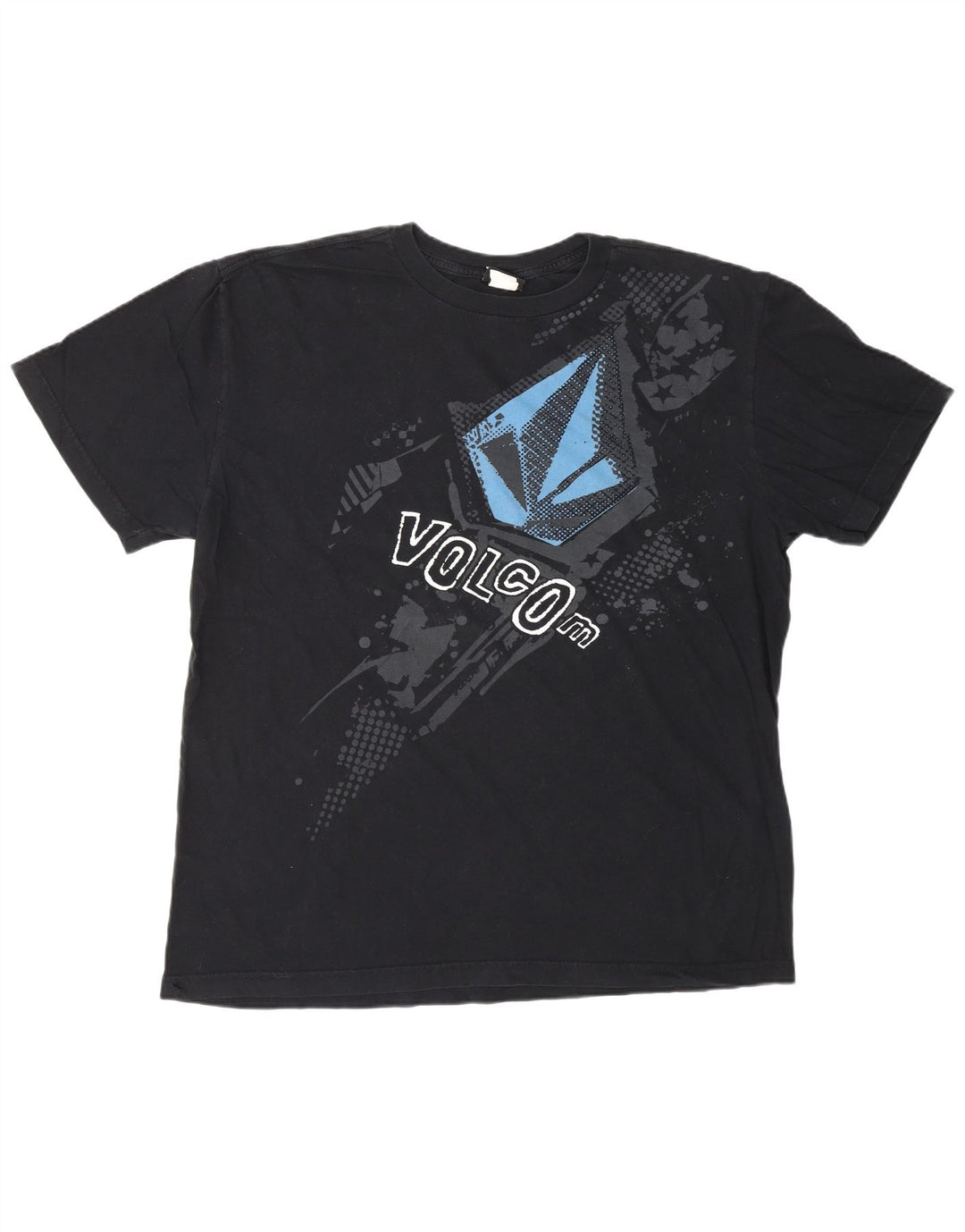 Tricou grafic pentru bărbați VOLCOM Top XL bumbac negru