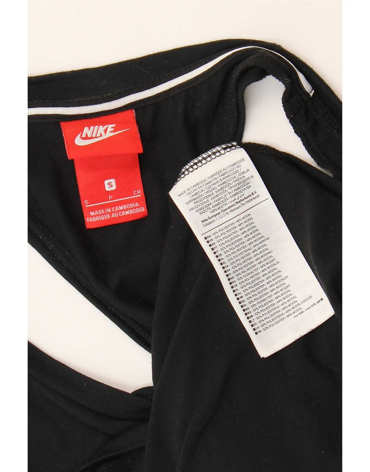Vesta grafică pentru femei Nike UK 10 Poliester negru mic