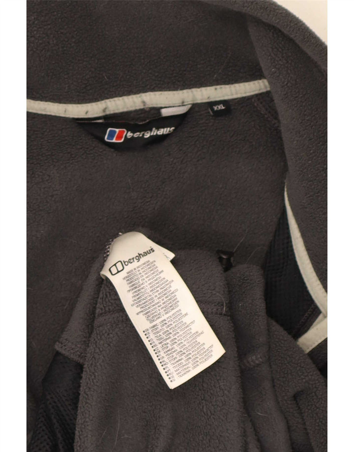 Jachetă fleece pentru bărbați Berghaus UK 44 2XL poliester gri