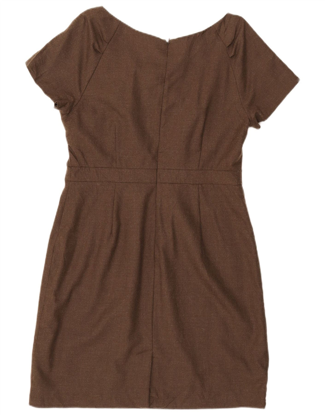 J. CREW Rochie pentru femei US 12 Lână maro mare