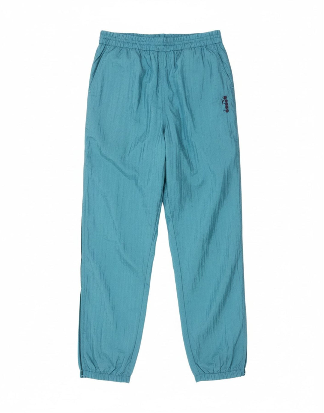 DIADORA Mens Tracksuit Trousers Joggers Medium Blue Nylon Vintage Diadora and Second-Hand Diadora from Messina Hembry 