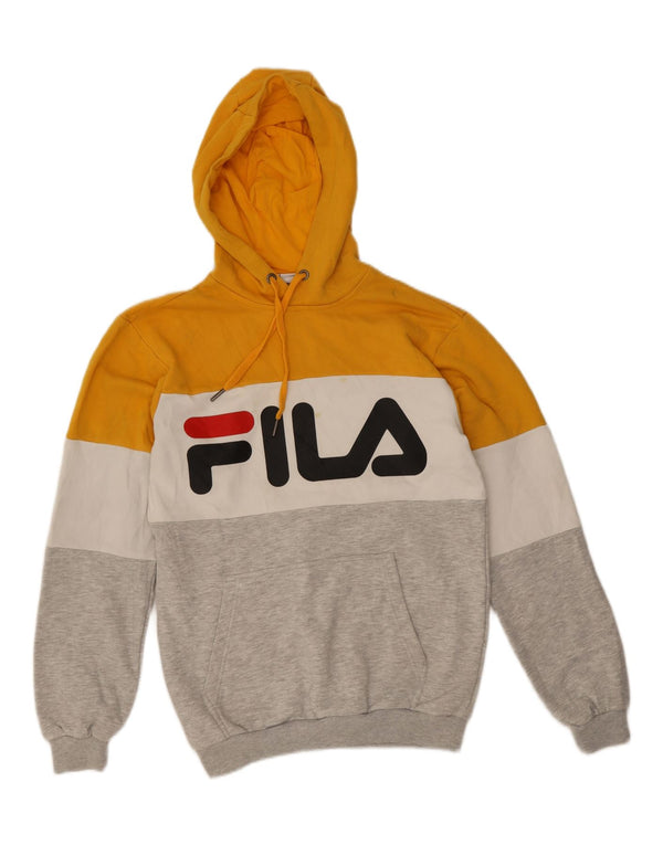 Pulover pentru bărbați Fila Graphic Hoodie XS Multicolor Colorblock Bumbac
