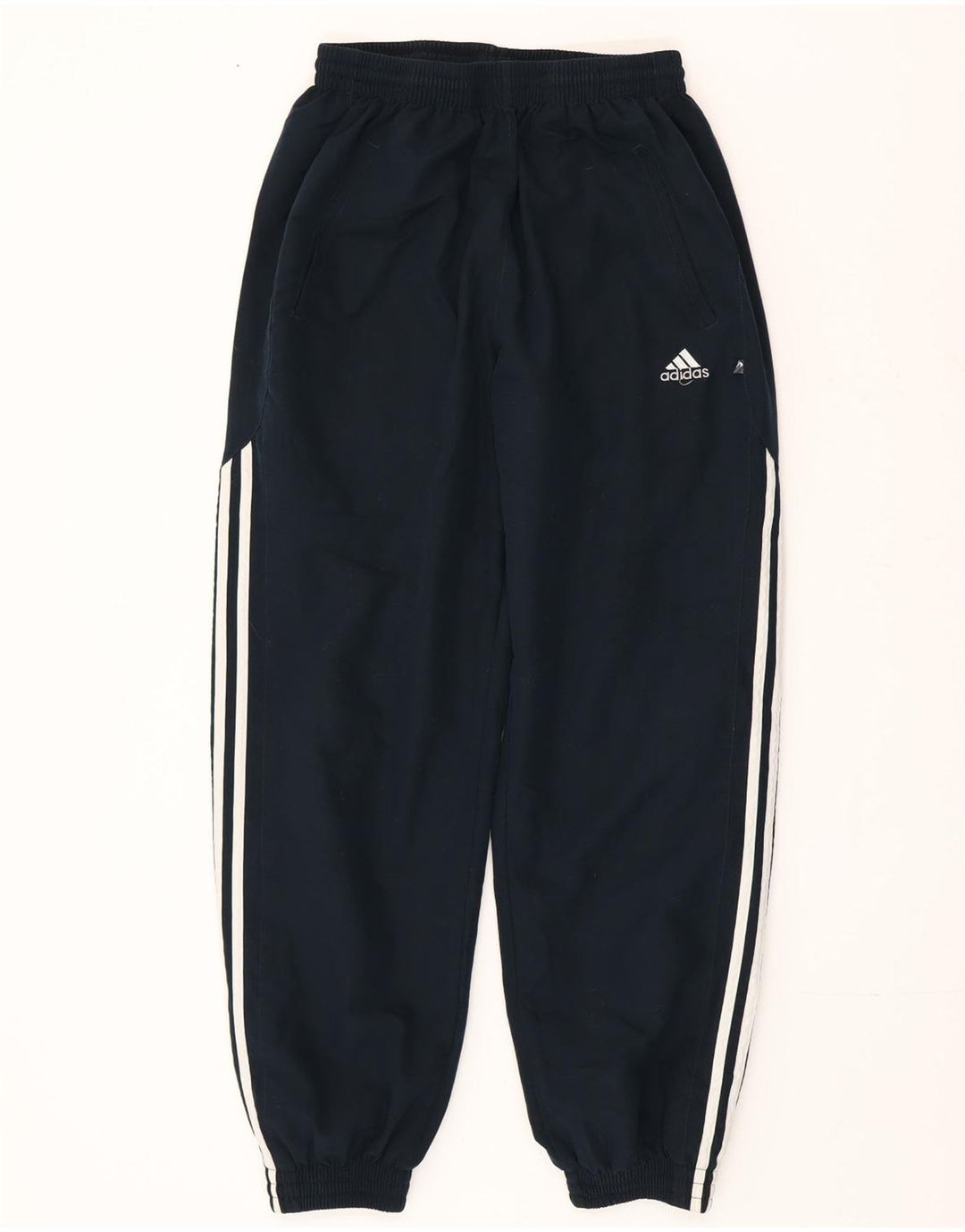 Pantaloni de trening Adidas pentru femei Pantaloni de jogging UK 12 Medium Bleumarin Poliester