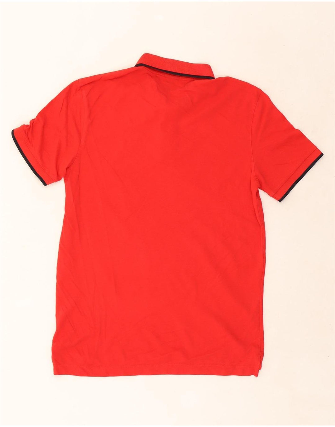 Tricou polo Hugo Boss pentru bărbați, bumbac roșu mediu