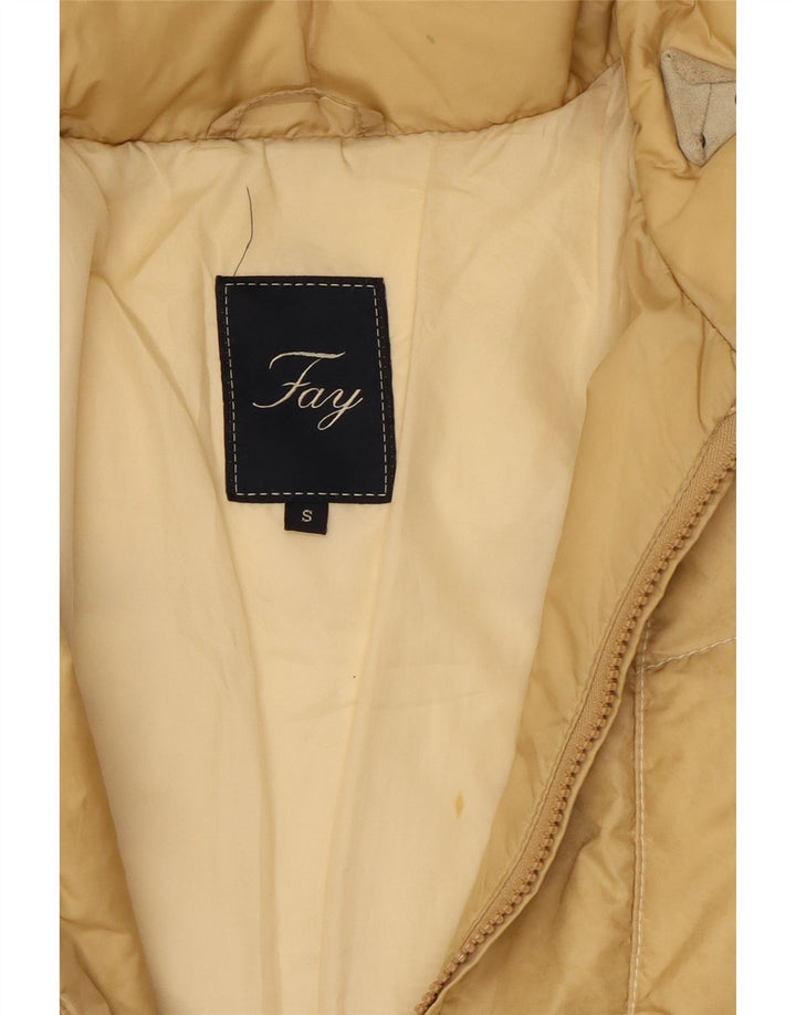 Jachetă căptușită pentru femei Fay UK 10 Small Beige