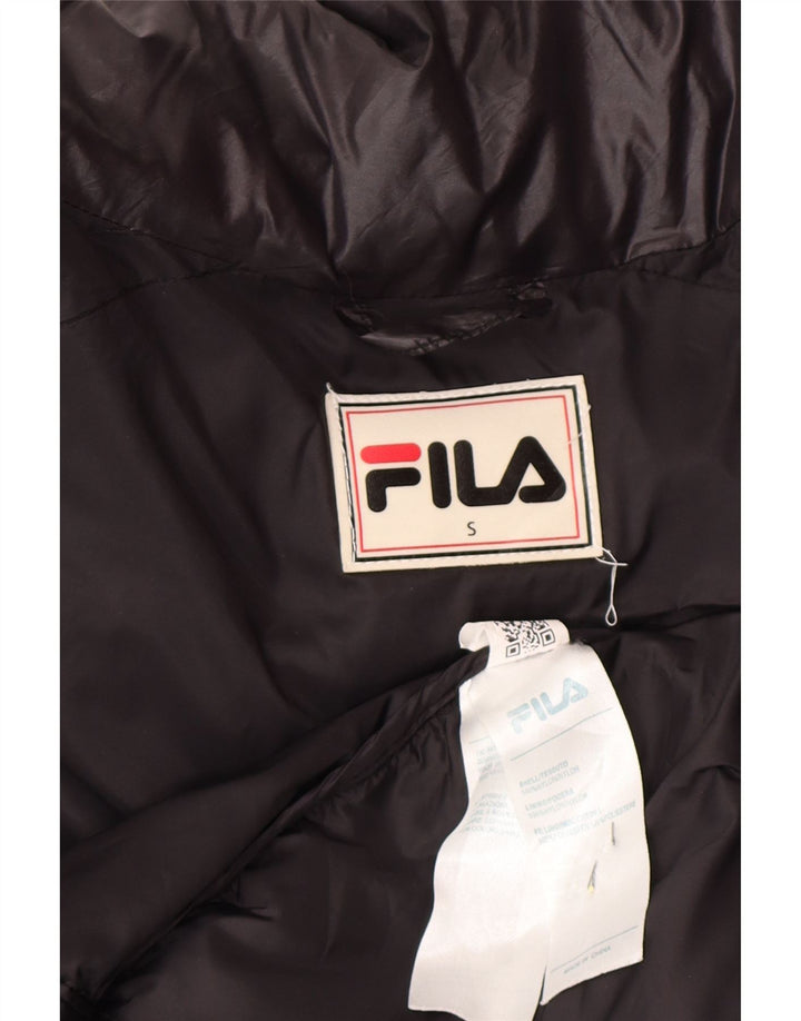 Jachetă căptușită pentru bărbați Fila Loose Fit UK 36 Small Black Nylon