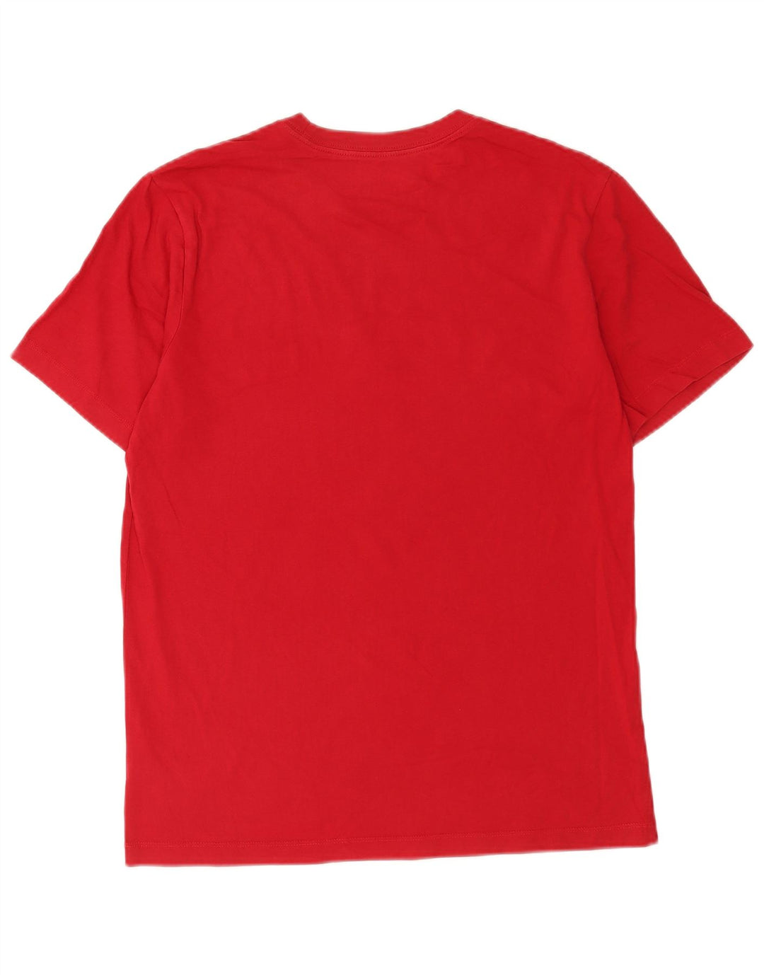 Tricou grafic Jordan pentru bărbați, cu croiala standard, top din bumbac roșu mediu