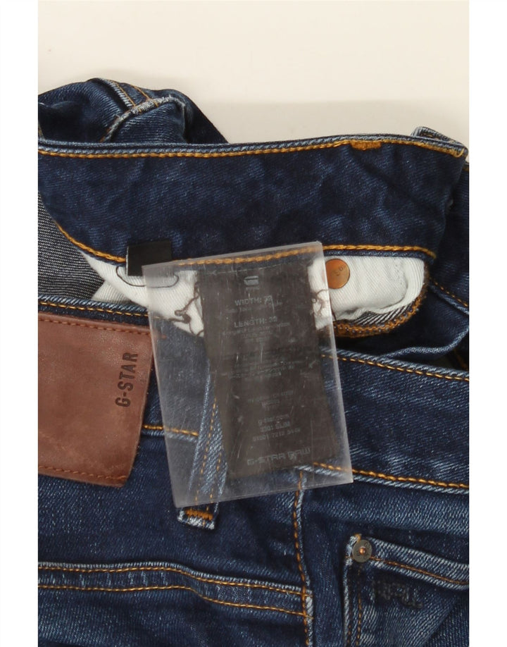 Blugi subțiri pentru bărbați G-STAR L32 L32 Bumbac bleumarin