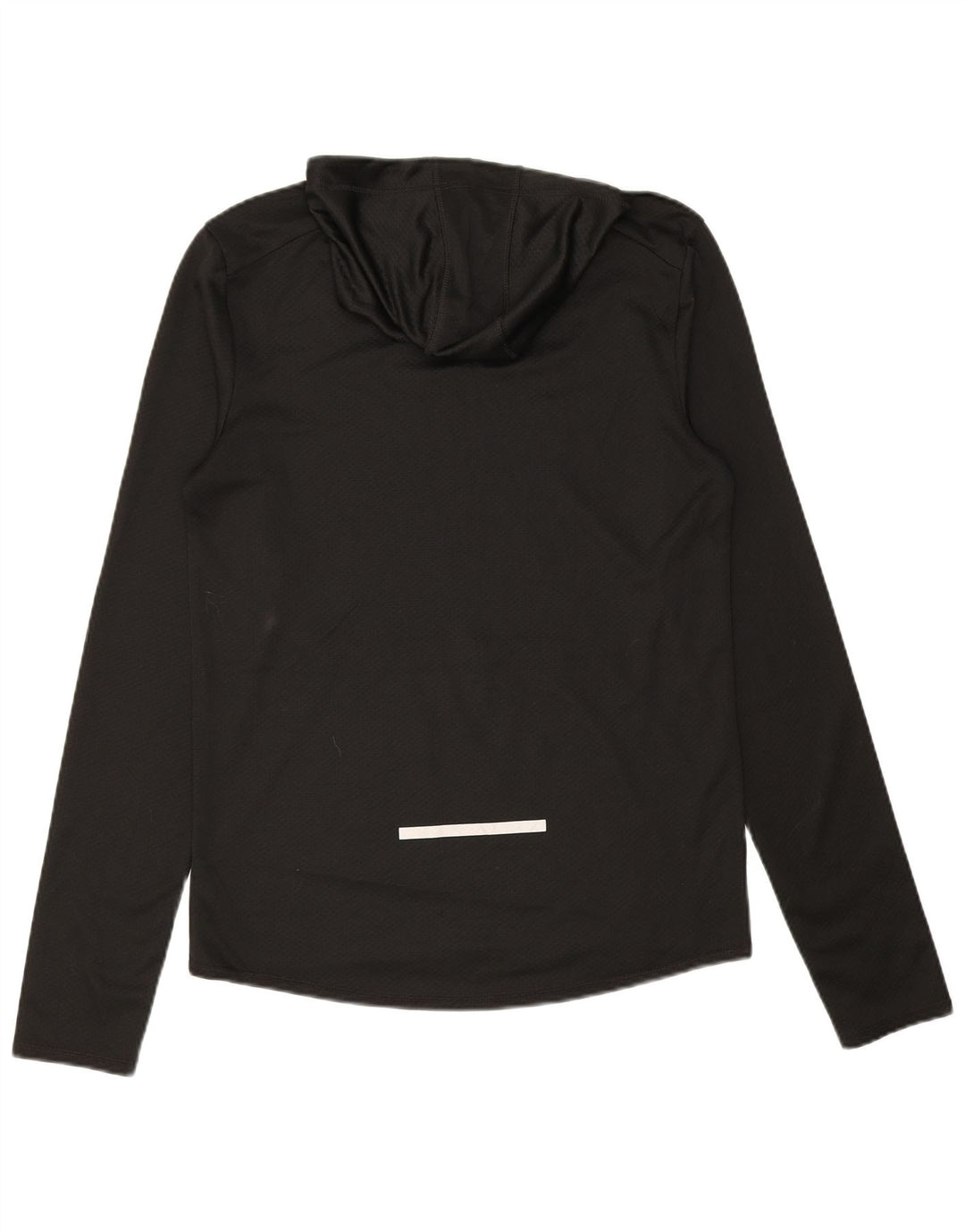 Russell Athletic Top pentru bărbați cu mânecă lungă UK 34/36 Poliester negru mic