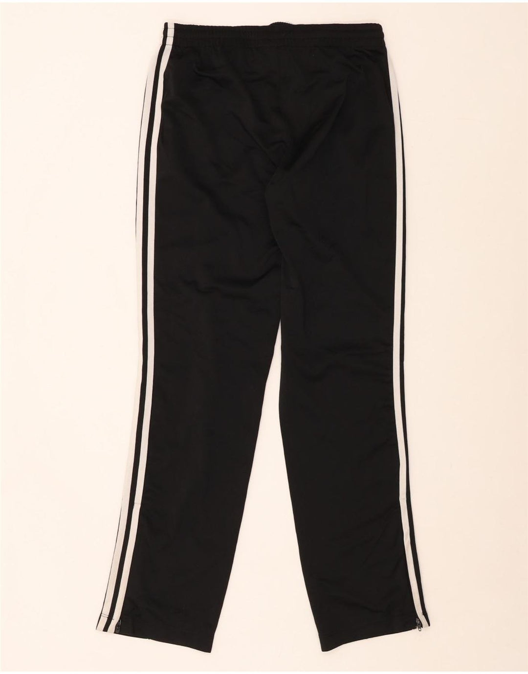 Pantaloni de trening ADIDAS pentru femei UK 8 Poliester negru mic
