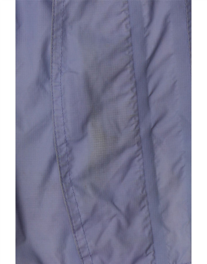 Jachetă de ploaie cu glugă supradimensionată pentru femei Berghaus UK 12 Nailon violet mediu