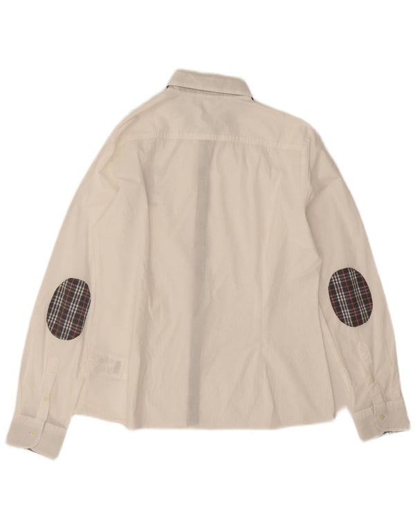 U.S. Polo Assn. Cămașă pentru femei UK 16, mare, alb, bumbac