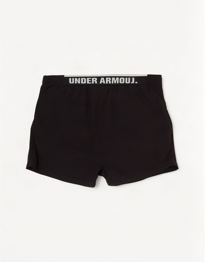 Pantaloni scurți sport grafic Under Armour pentru bărbați, medii, negri