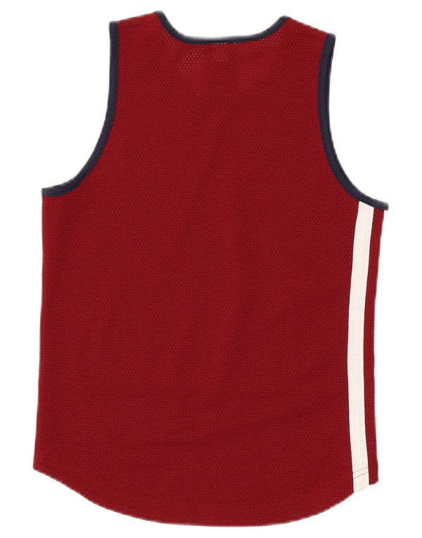 Vestă cu grafică Adidas Cleveland Cavaliers pentru băieți, 11-12 ani, Bordeaux