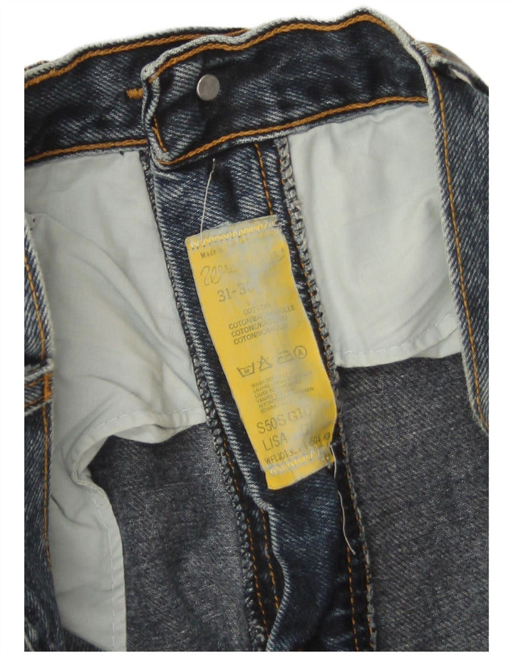 WRANGLER Blugi conici pentru femei cu talie înaltă W31 L30 bumbac albastru