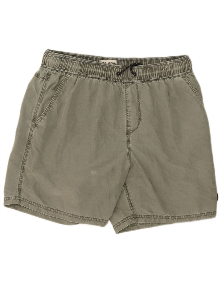 Pantaloni scurți casual pentru bărbați Billabong W32 Poliester kaki mediu