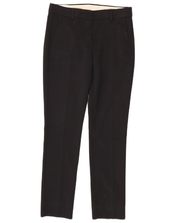 Pantaloni chino subțiri pentru femei Sportmax UK 14 Medium W28 L28 Bumbac negru