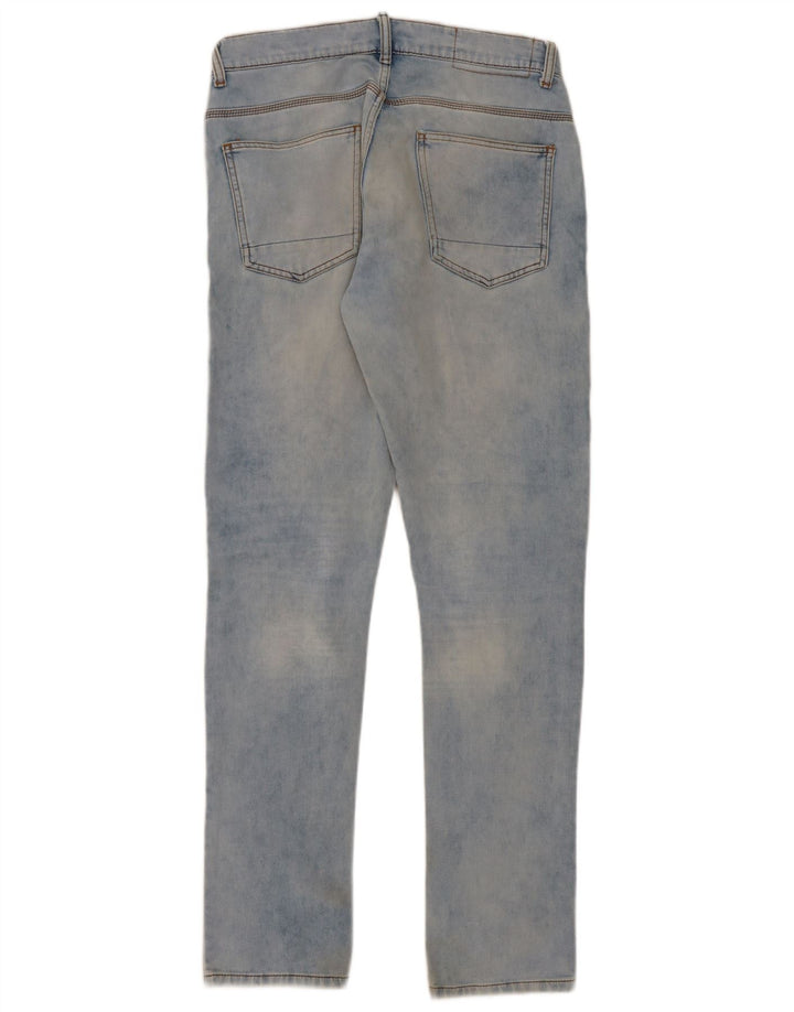 Blugi slim pentru bărbați Zara EU 40 Medium L34 L34 Bumbac albastru
