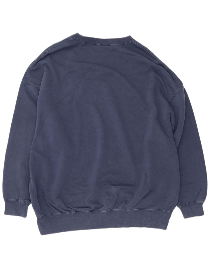 Pulover supradimensionat pentru bărbați Nike Graphic XS Bumbac bleumarin