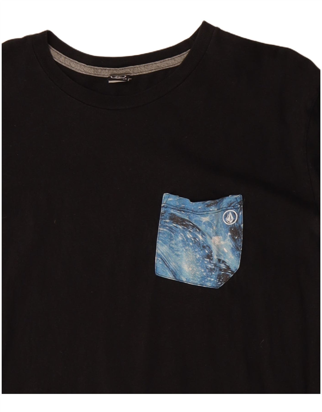Tricou grafic Volcom pentru femei Top UK 16, mare, negru, bumbac