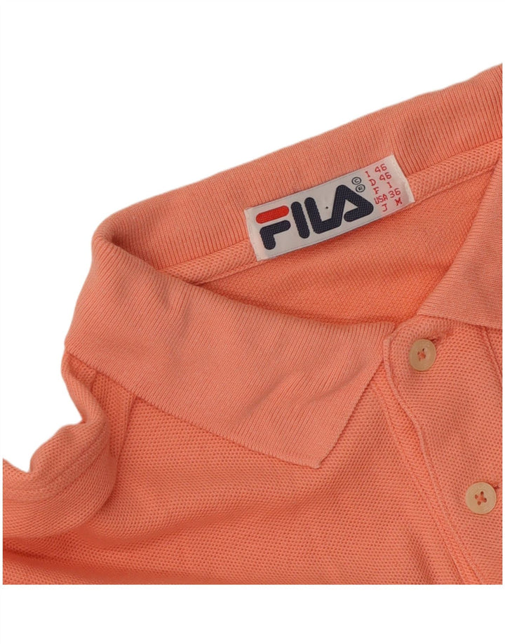 Tricou polo Fila Bărbați cu mânecă lungă IT 46 Small Orange
