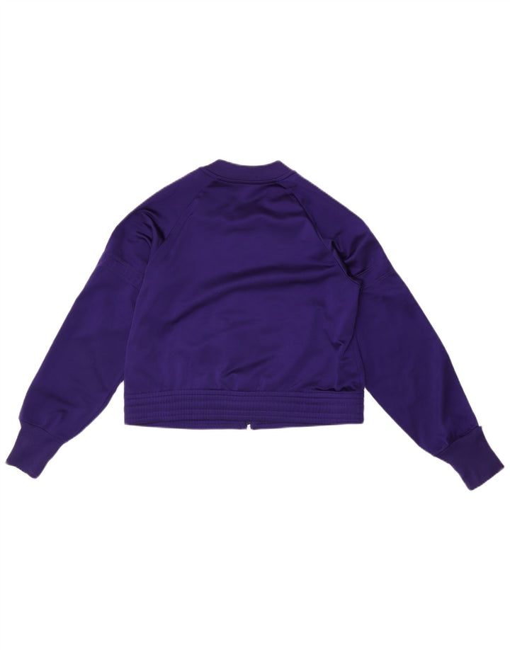 Jachetă de top pentru trening Adidas Crop pentru femei IT 44 Poliester violet mediu