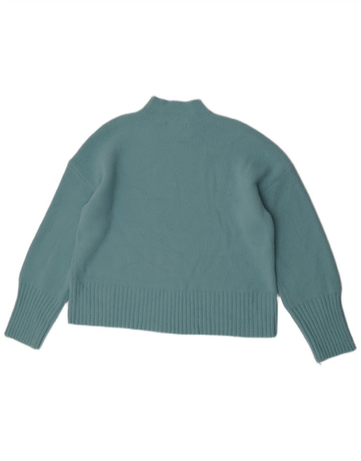 Pulover cu gât țestoasă pentru femei Marks & Spencer UK 16 mare turcoaz