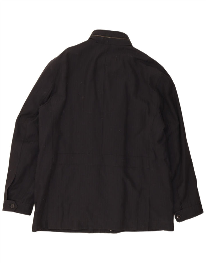 Jachetă de vânt pentru bărbați Hugo Boss IT 56 3XL Lână virgină neagră