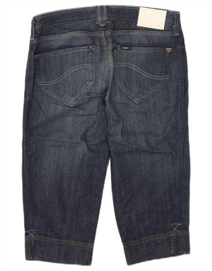 Blugi Lee Crystal Capri pentru femei L30 L16 Bumbac bleumarin