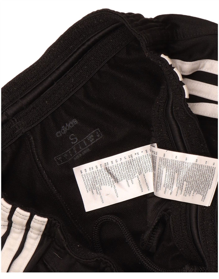 Pantaloni de trening Adidas pentru bărbați, poliester negru mic