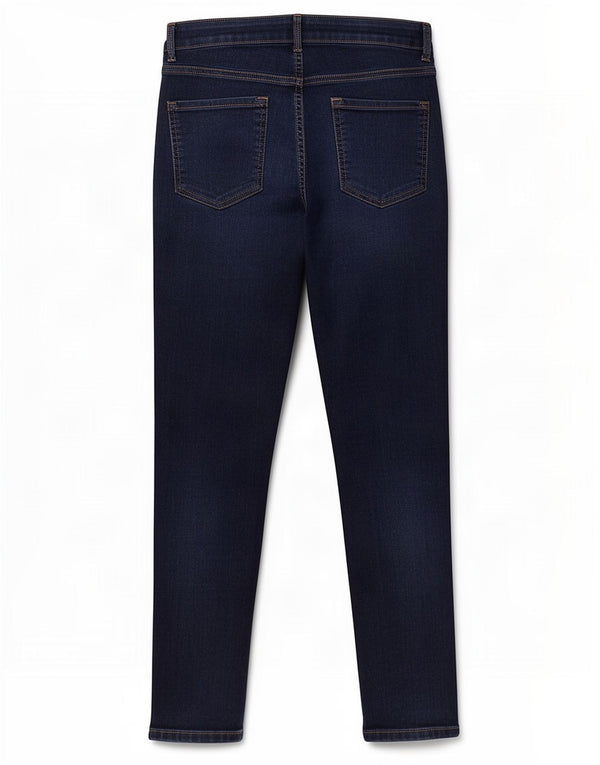 Blugi subțiri The Ivy de la Marks & Spencer pentru femei UK 12 Medium W30 L27 Bleumarin