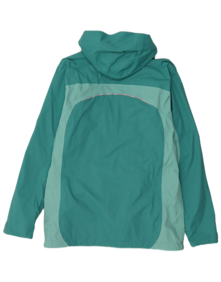 JACK WOLFSKIN Jachetă de vânt pentru băieți 13-14 ani, turcoaz, color block