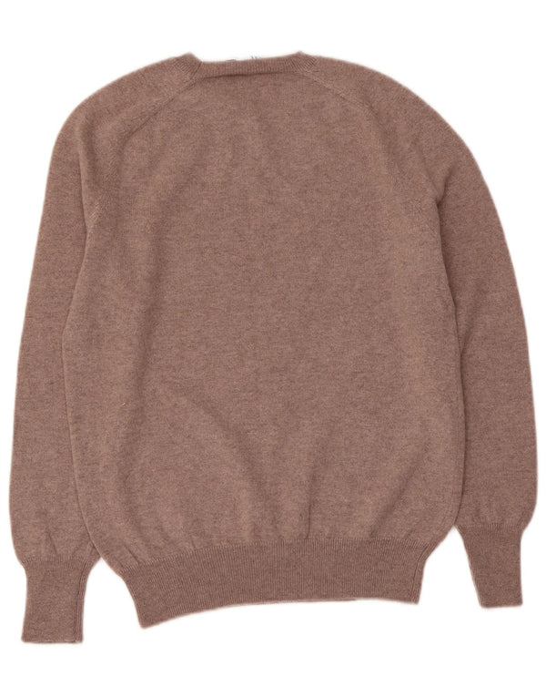 Pulover ZARA pentru damă, cu gât turnut, maro mediu, UK 12