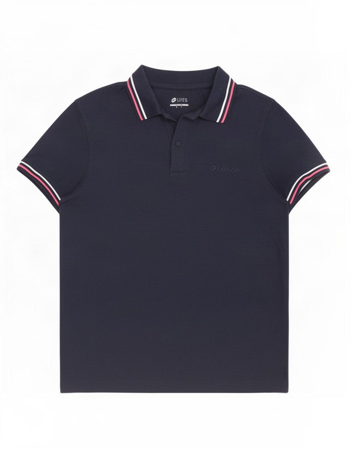 Tricou polo pentru bărbați Lotto Mic Bleumarin