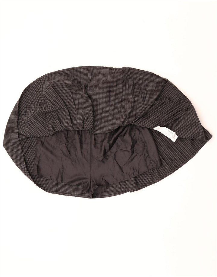 Short pentru femei cu talie înaltă Zara UK 4 XS poliester cu picior de gală gri