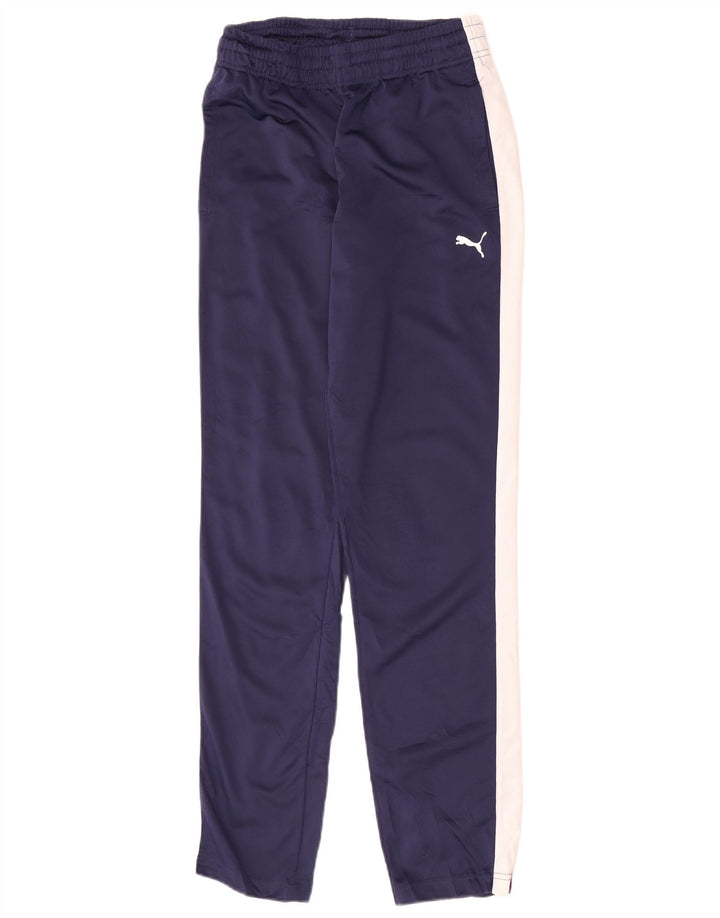 Pantaloni de trening Puma pentru bărbați, mici, albastru bleumarin