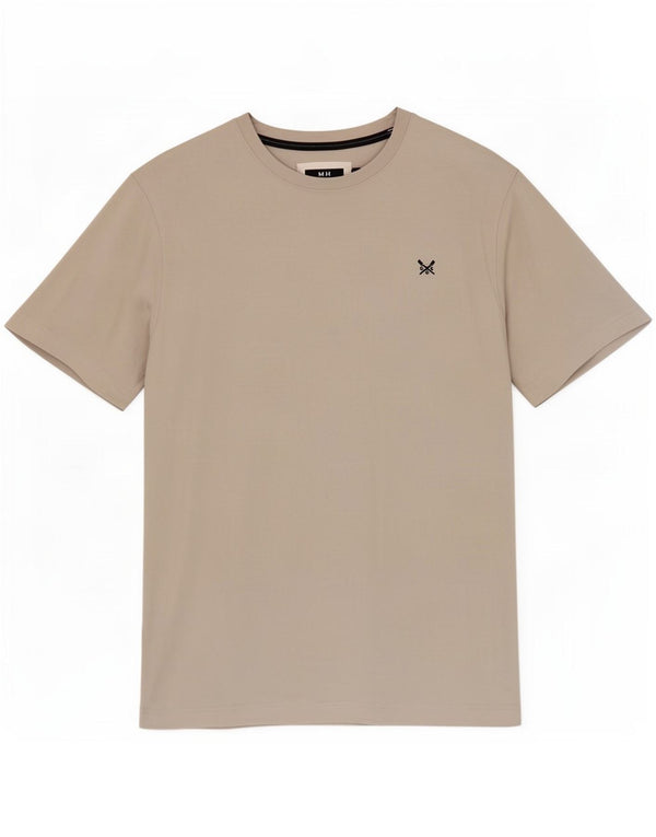 Crew Clothing Tricou pentru bărbați Top mare bumbac gri