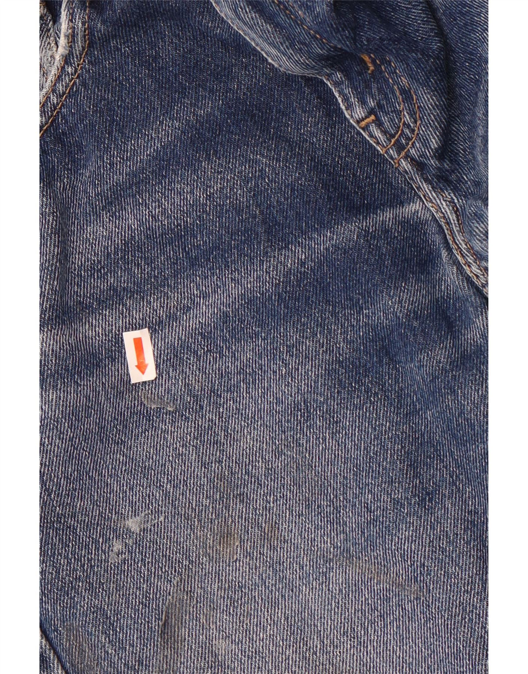 Blugi drepți distressed 581 Levi's pentru bărbați L29 L27 Bumbac albastru