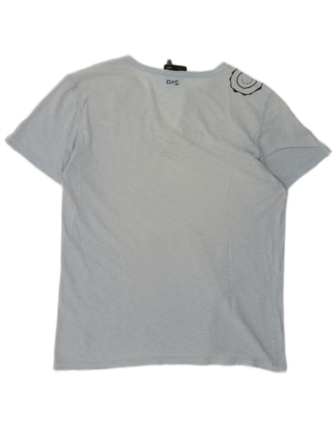Tricou grafic pentru bărbați GAS Top XL albastru pete