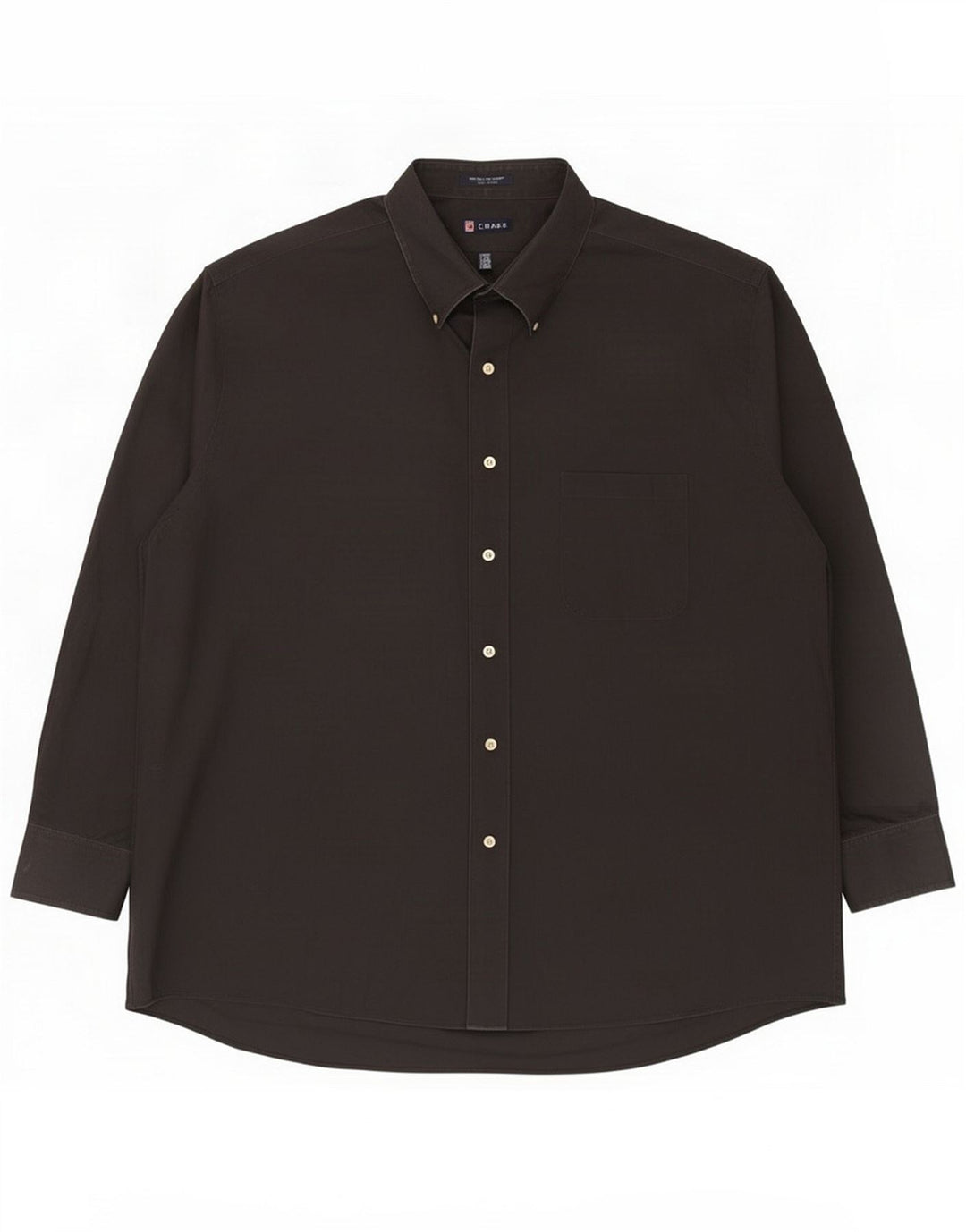 Chaps Cămașă pentru bărbați Regular Fit 2XL, bumbac negru