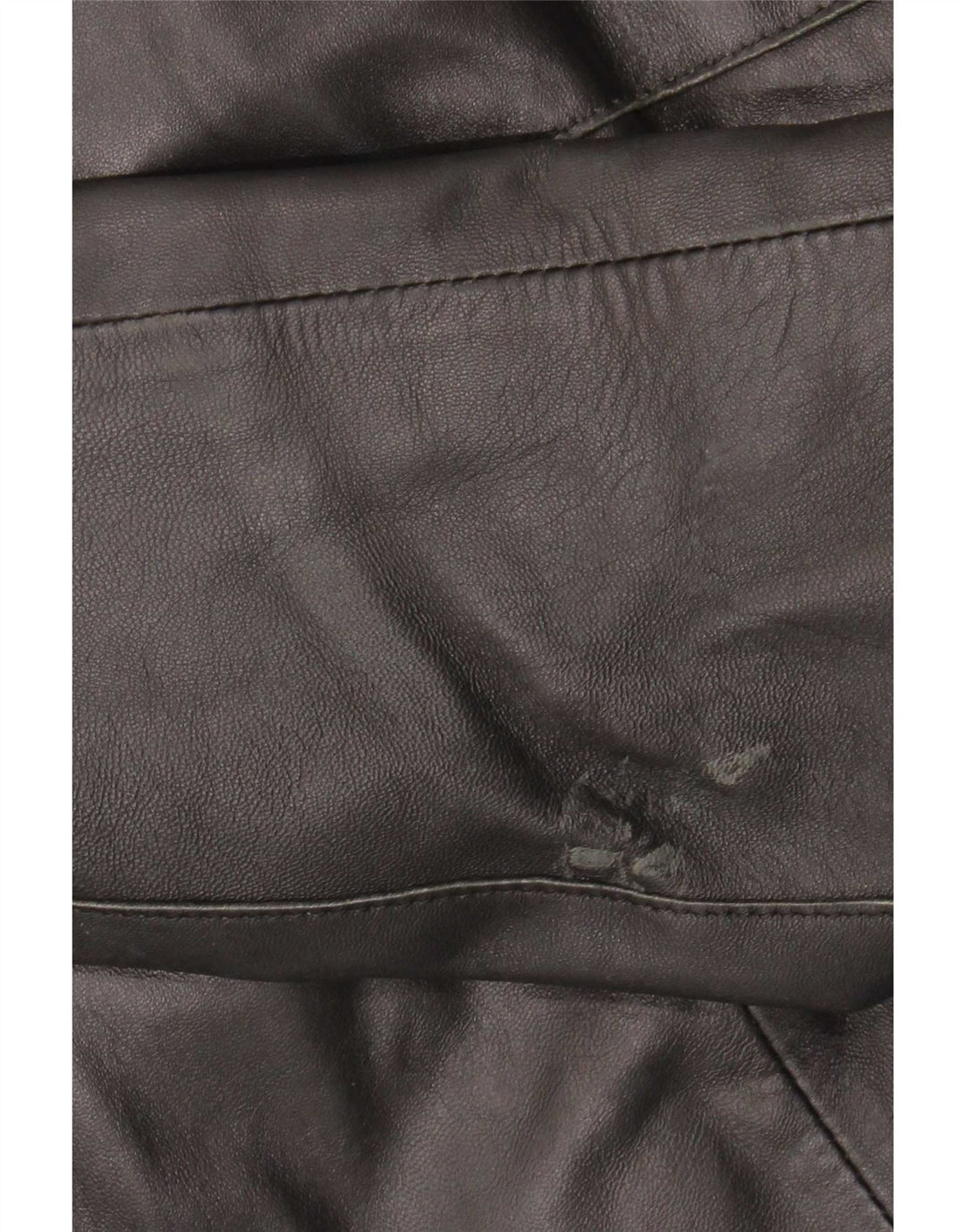 Geacă de piele vintage pentru femei IT 44 Medium Black